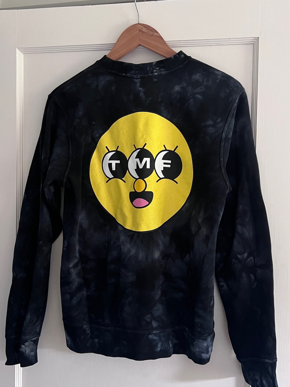 Black Tie-Dye Treefort Sweatshirt